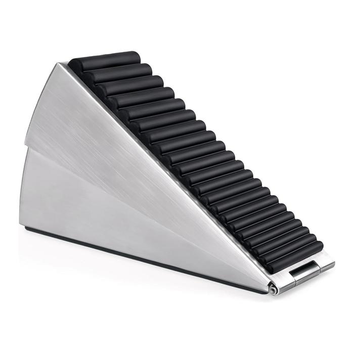 Door Stopper Heavy Duty Door Stop Wedge Tall Door Stoppers For Bottom Of Door, Adjustable Spring Loa