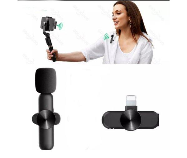 mic wireless smartphone iphone iPad IOS mikrofon microphone Lavalier rekam live podcast video audio 