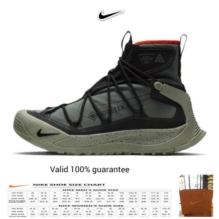 IN Stock Sepatu Sneakers Boots Nike ACG Air Terra Antarktik Gore-Tex
