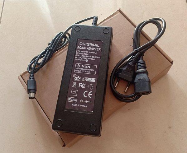 universal adaptor 4pin 15A 12v charger power supply 180w 15 ampere 4 pin 12 volt konektor fsp