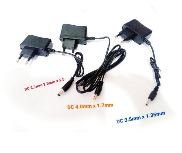 original adaptor charger 5v 500ma DC Jack 5.5mm x 2.1mm 2.5mm 4.0mm x 1.7mm 3.5mm x 1.35mm 3.7v 4.2v