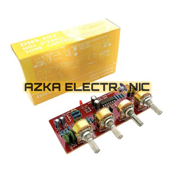 Kit Tone Control Stereo LM324 DMS 202