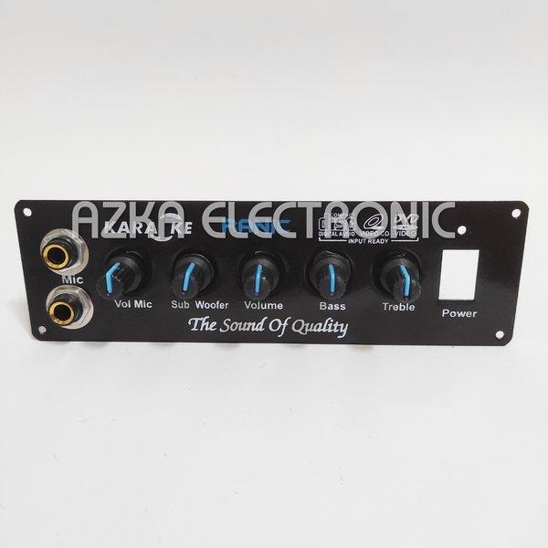 Kit Tone Control Mic Plus Subwoofer With Panel