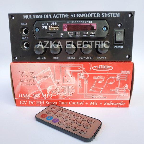 Kit Tone Control Stereo Plus MP3 Bluetooth DMS 205