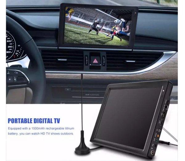 aiwa tv LED 10 inch kecil mini digital analog indoor outdoor full hd media player mobil portable