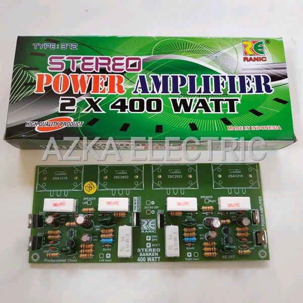 Kit Driver Power Amplifier Sanken Stereo Safari 2X400 Watt