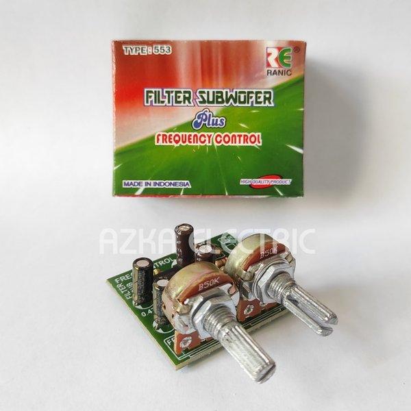Kit Filter Subwoofer Plus Frekuensi