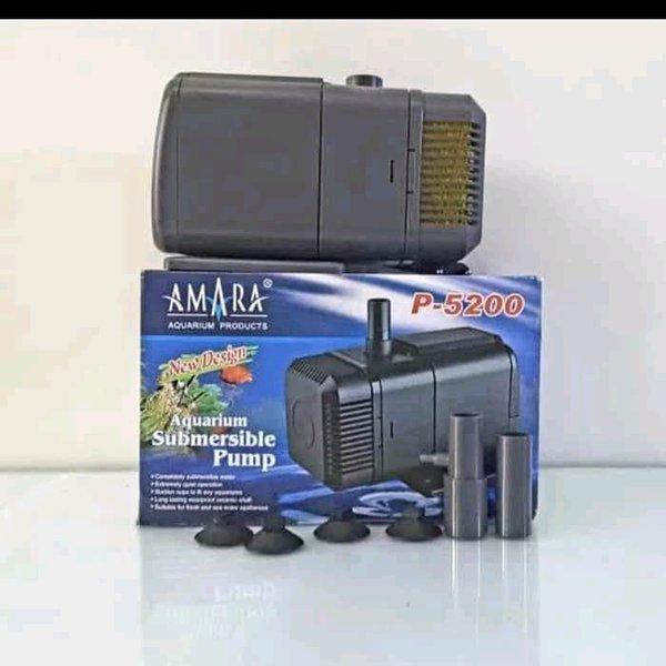 pompa celup filter kolam dan aquarium ikan amara p5200 p 5200 original