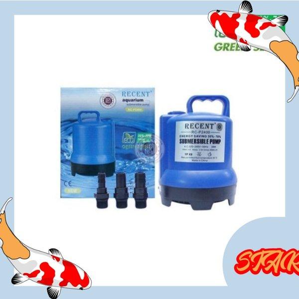 RECENT RC P 2400 POMPA CELUP AIR AQUARIUM KOLAM IKAN MESIN KOLAM IKAN