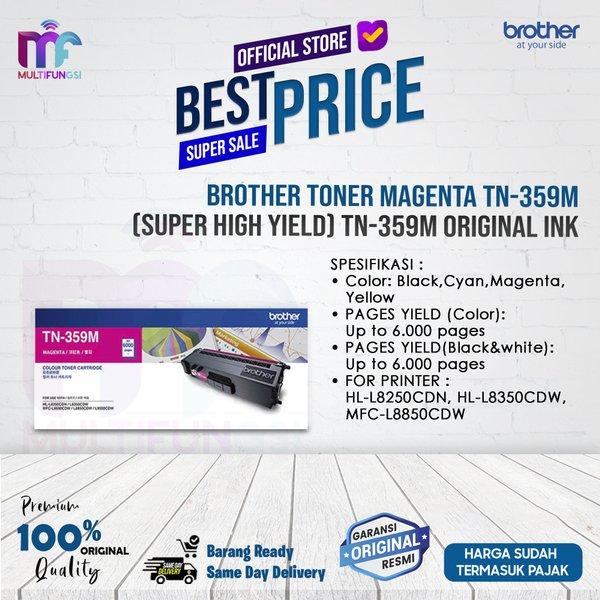 Brother Toner Magenta TN-359M & 40 Super High Yield& 41 TN-359 M Original