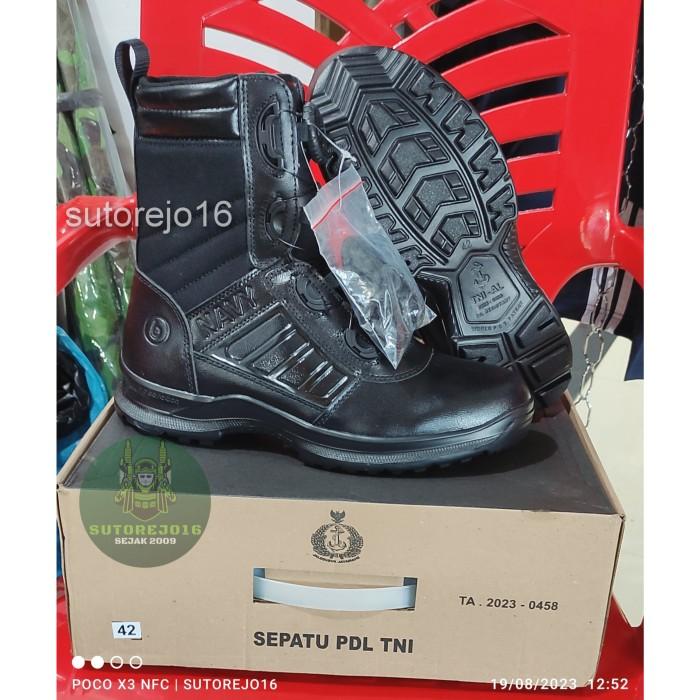 sepatu pdl tali putar Bocorocco jatah tni al terbaru 2023