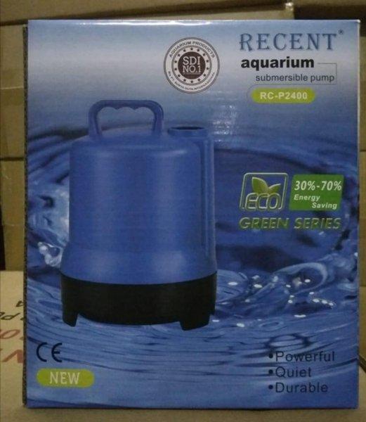 aquarium kolam ikan pompa celup water pump RECENT RC P 2400 LOW WATT