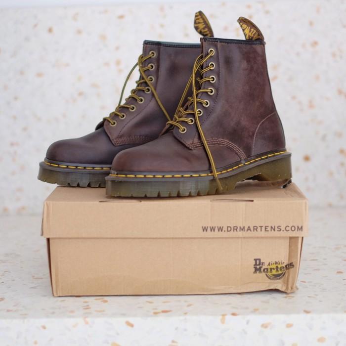 Original Dr martens 1460 BEX darkbrown (gaucho) crazy horse