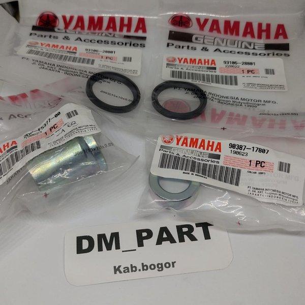 COLLAR BOSH BOS seal sil SWING ARM FORK LUAR DALAM BELAKANG NMAX N MAX old lama ORI YGP 90387 17807 