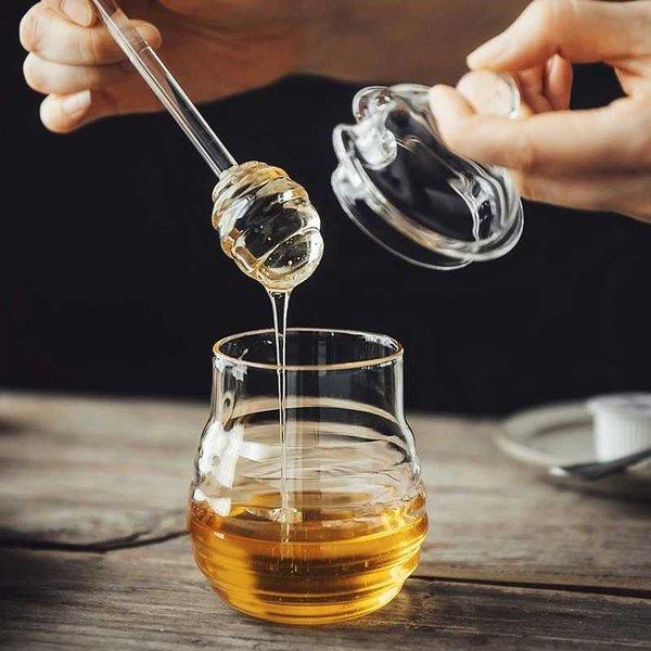 Gelas Tempat Madu dan Selai Borosilicate Glass 250 ml