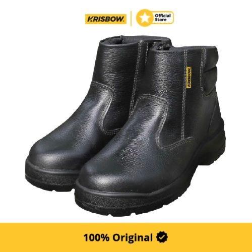 Krisbow Ukuran 43 Gladiator Sepatu Pengaman - Hitam