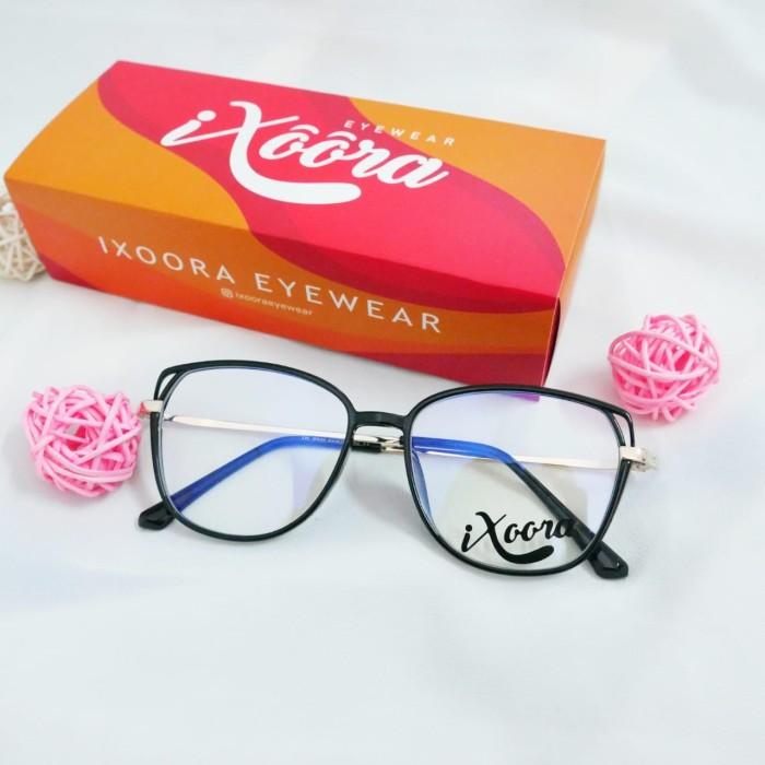 Frame Kacamata Anti Radiasi Ixoora Bellva Wanita Terbaru