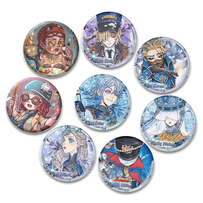 Game Anime Identity V Pin Cartoon Brooch Badge for Backpack Cothes Accessories 32/44/58mm Anime Coll