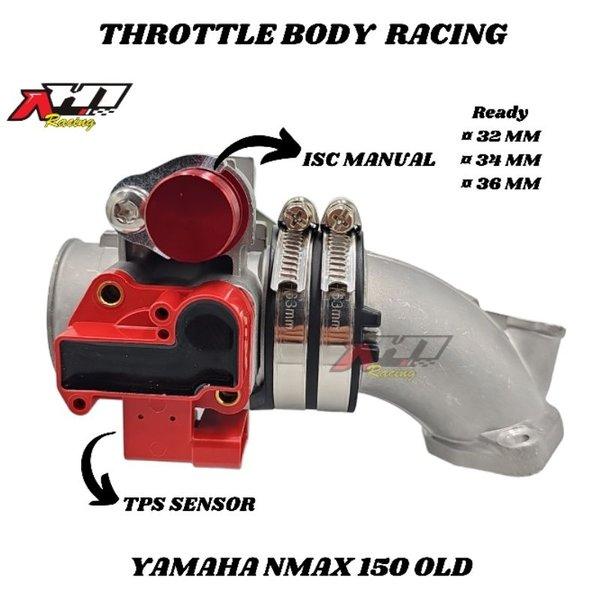 TUAS GAS TB THROTTLE BODY RACING NMAX OLD UKURAN 32 34 36 MM - TUAS GAS RACING NMAX OLD NMAX LAMA UK