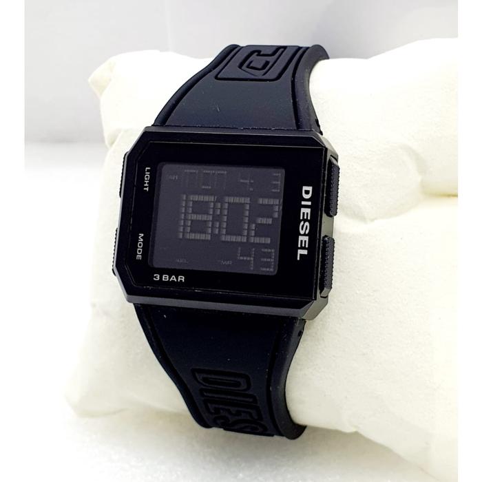 Jam Tangan Pria Diese. 1923 Rubber Digital