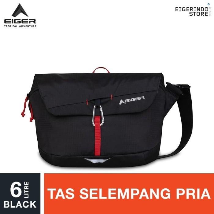 c0 p0 Eiger Kanawa 6 1F Shoulder Bag - Black 6L