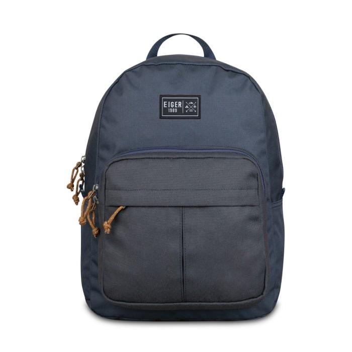 C0 p0 Eiger 1989 Caravel Base Backpack - Navy