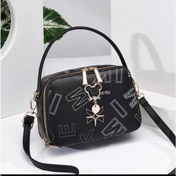 113673 Tas Selempang Wanita Import Premium Impor Slingbag Cewek Sling Bag Slempang Cewe (1 KG MUAT 3