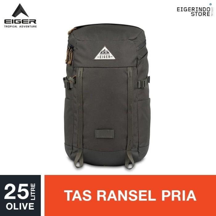 C0 p0 Eiger 1989 Wayfarer Daypack 25L - Olive