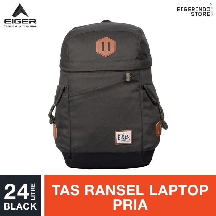 C0 p0 Eiger 1989 Diario 2.0 Canvas Daypack 24L - Black