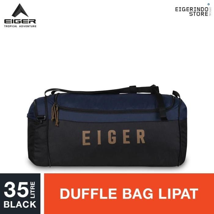 C0 p0 Eiger 1989 Distend Duffel 35L - Black