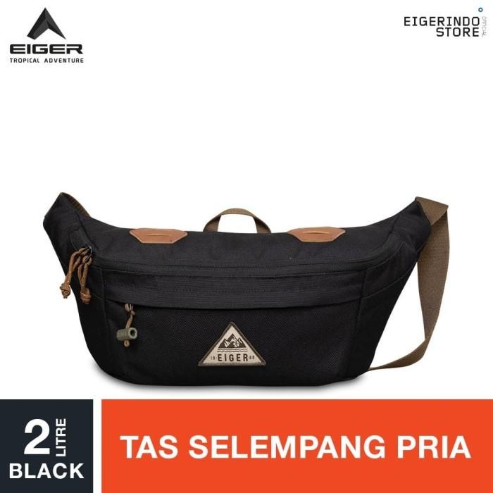 C0 p0 Eiger 1989 Wanderdrift 3.0 Ss 1F Cross Sling Waist Bag 2L - Black