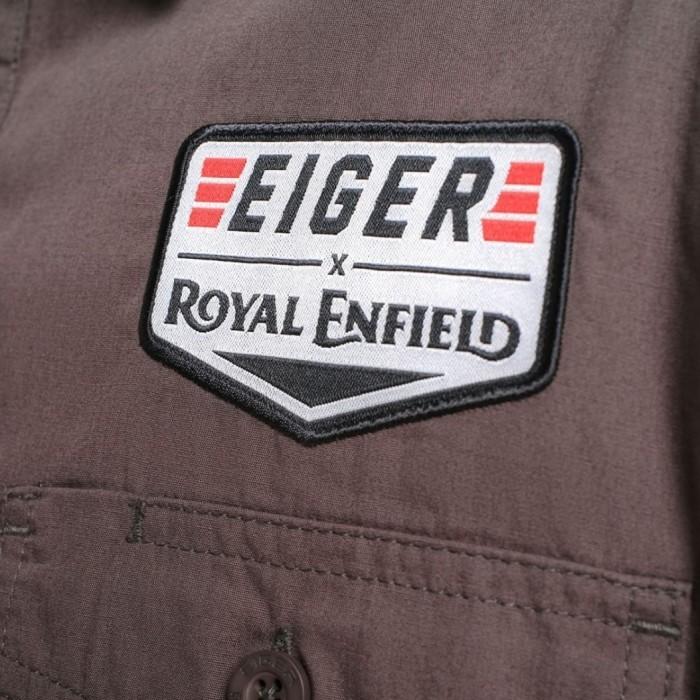 EIGER  EXRE MADRAS SHIRT kemeja x royal Enfield kl