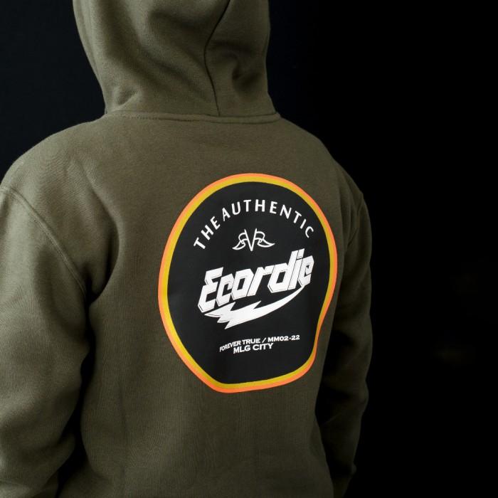 Ecordie " BIGGEST-3 " Jaket ZipHoodie pria Ready