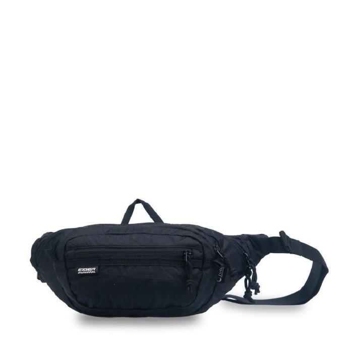 C0 p0 Eiger Riding Wheels Packable Waist Bag - Black 3L