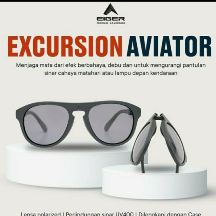 g0nur EIGER EXCURSION AVIATOR kacamata lipat limited