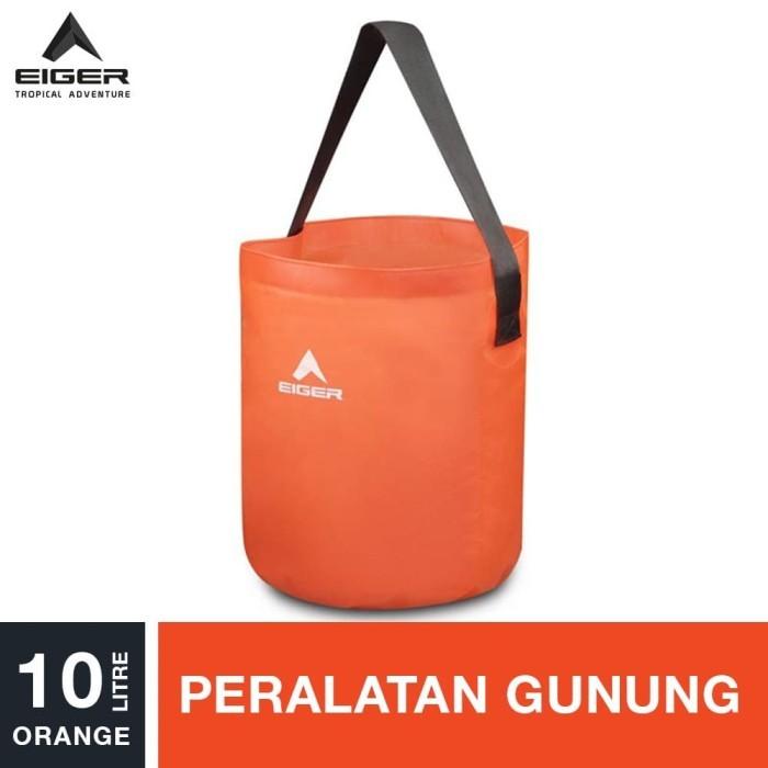 C0 p0 Eiger Compact Bucket 10L - Orange