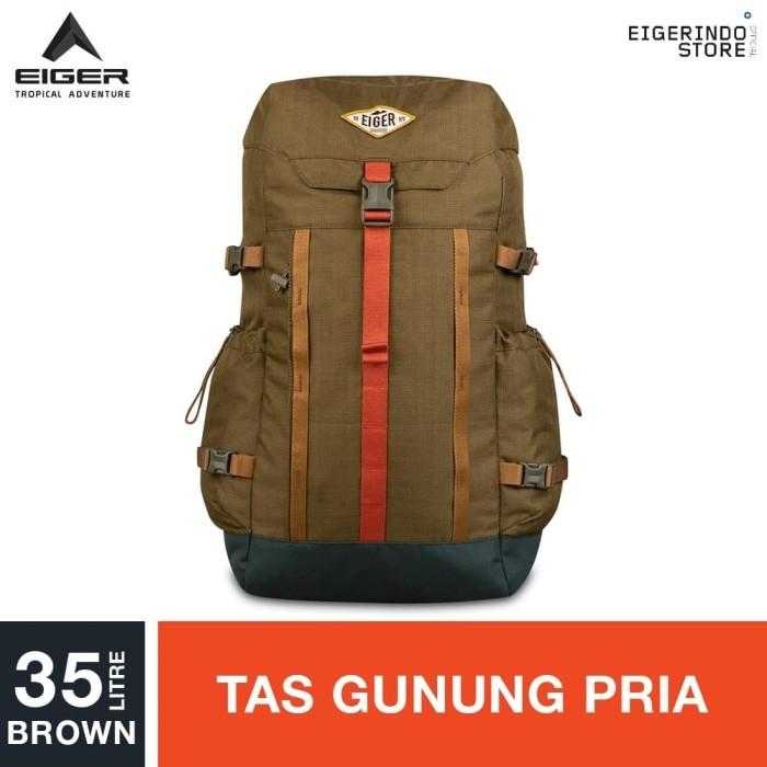 C0 p0 Eiger 1989 Patrol 1F Rucksack 35L - Brown