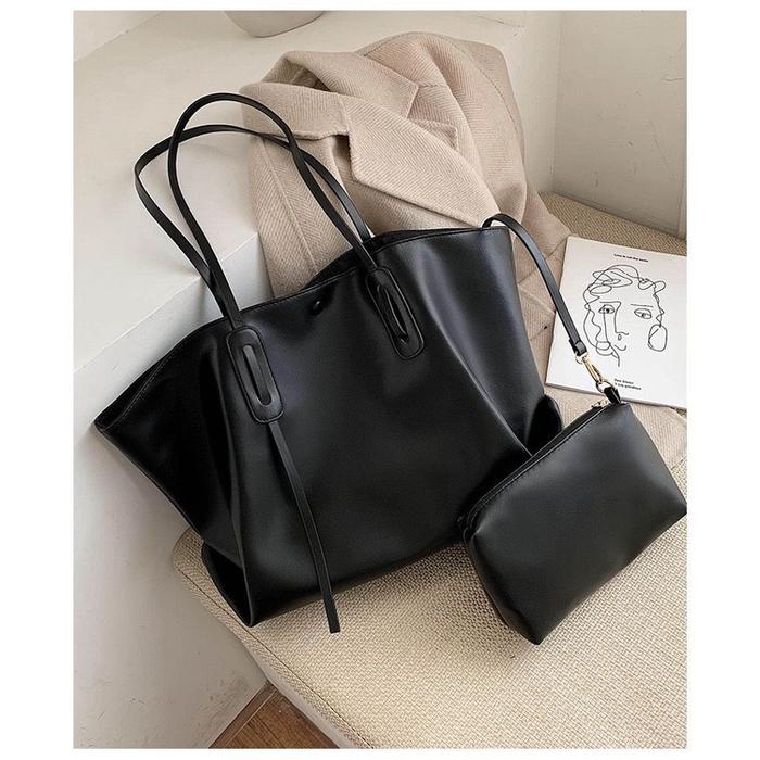 201570 Totebag Cewek Tas Kerja Wanita Import Premium Impor 2 in 1 1 KG MUAT 2 GT1882 LT1987 CR7718 J