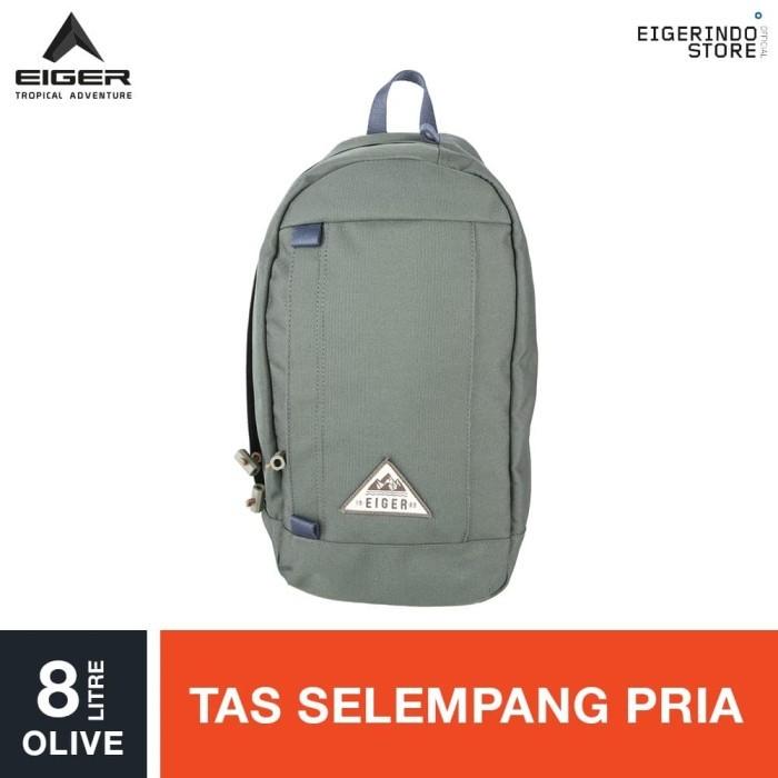 C0 p0 Eiger 1989 Passage 2.0 Sling Bag 8L - Olive