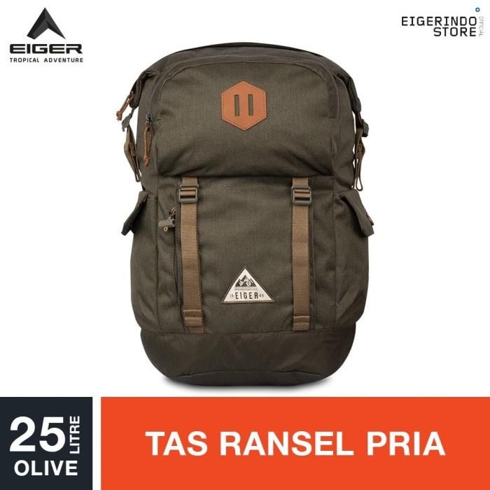 C0 p0 Eiger 1989 Hillside 2.0 Pack Basic Daypack 25L - Olive