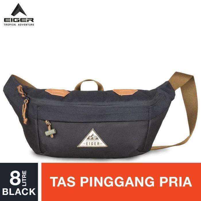 C0 p0 Eiger 1989 Wanderdrift 3.0 Sling Shoulder Bag 8L - Black