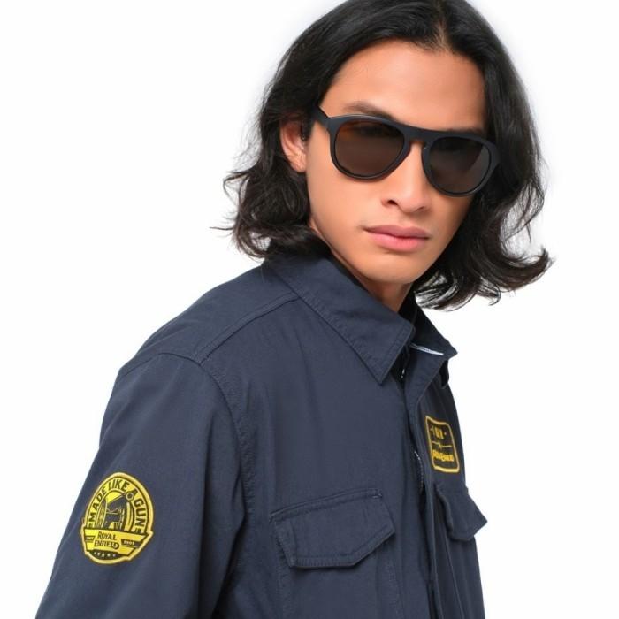 kemeja jaket flanel EIGER EXRE REDITCH JACKET x royal Enfield nay