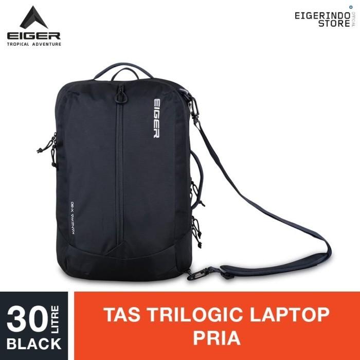 C0 p0 Eiger Kanawa X Trilogic Bag 30L - Black