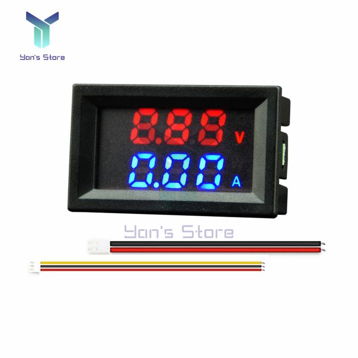 M430 DC 4-30V 10A 50A 100A Voltmeter Ammeter Wattmeter 12V 24V Car Motocycle LED Digital Voltage Cur