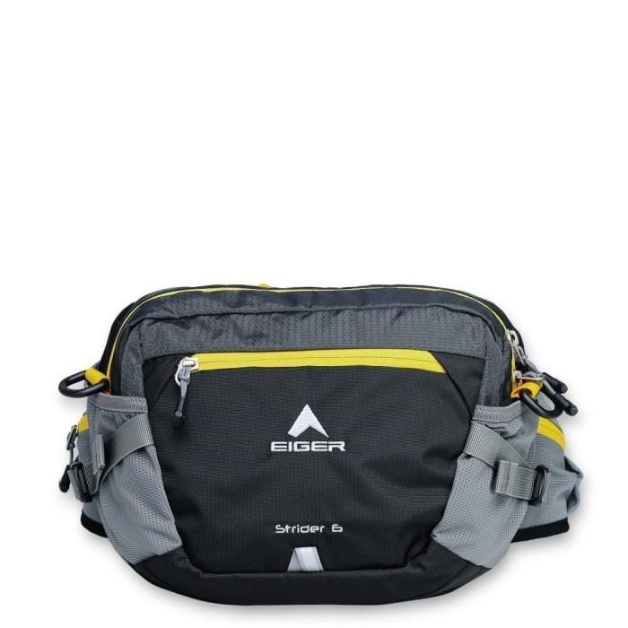 C0 EIGER STRIDER 6L 4F LUMBAR BAG BLACK
