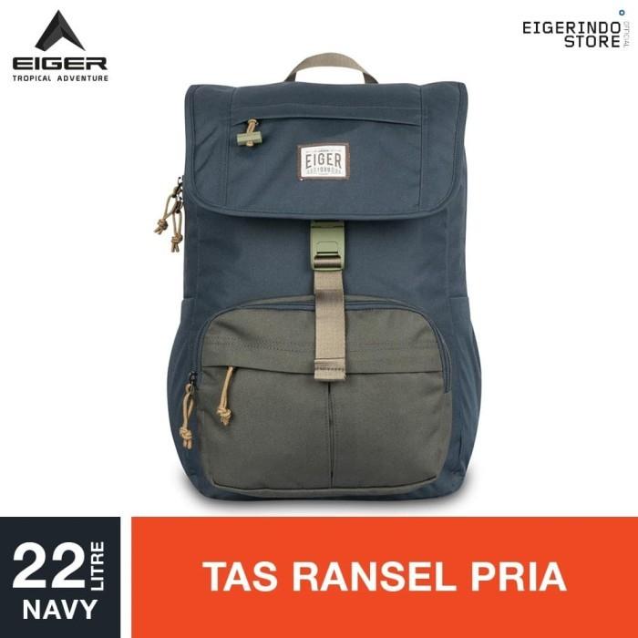 C0 p0 Eiger 1989 Caravel Class Daypack 22L - Navy