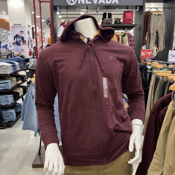 Nevada jacket basic Hoodie pria polos dengan banyak pilihan warna S-XL