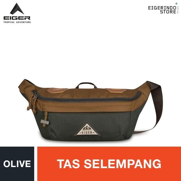 C0 p0 Eiger 1989 Wanderdrift 4.0 Waist Sling Bag - Olive