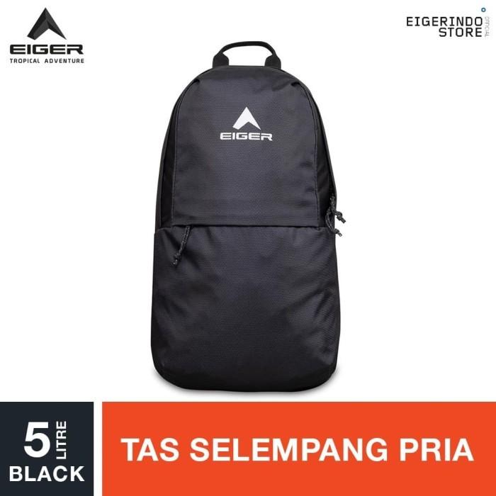 C0 p0 Eiger Octal 5 1A Cross Sling Bag 5L - Black