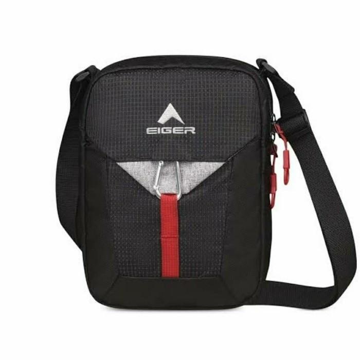 C0 EIGER 2703 TP.VER GRADIENT S, BLK tas selempang